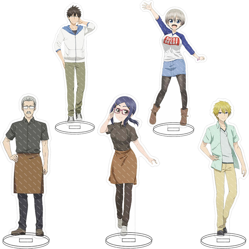 Figma Stand Set - Акриловая подставка с персонажами аниме, 16