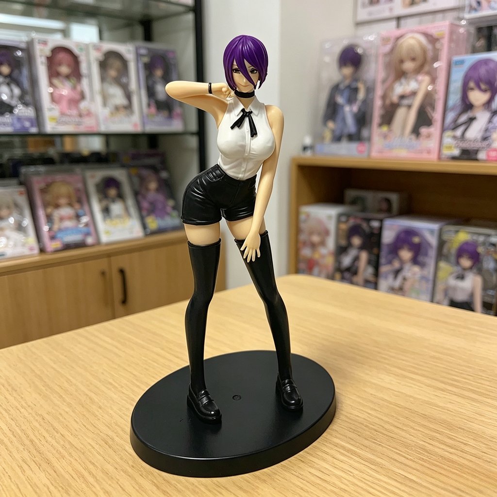 Action Figure Stand - Фигурка аниме-персонажа Человек-бензопила (13-19 см): Резе,