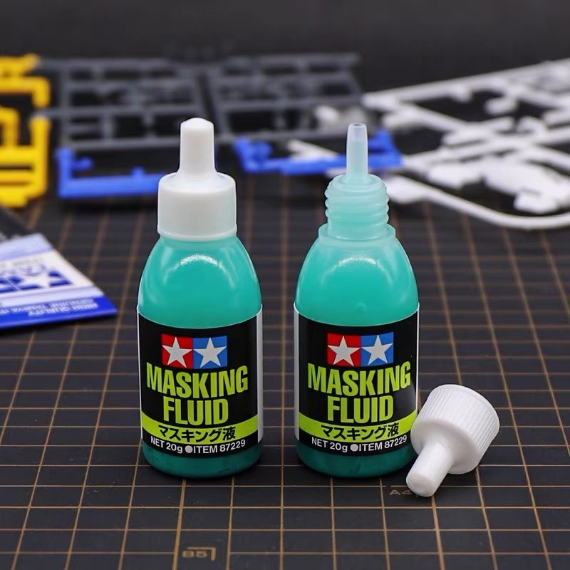Жидкий маскирующий раствор Tam – обзор и цена Tamiya Model Paint Set