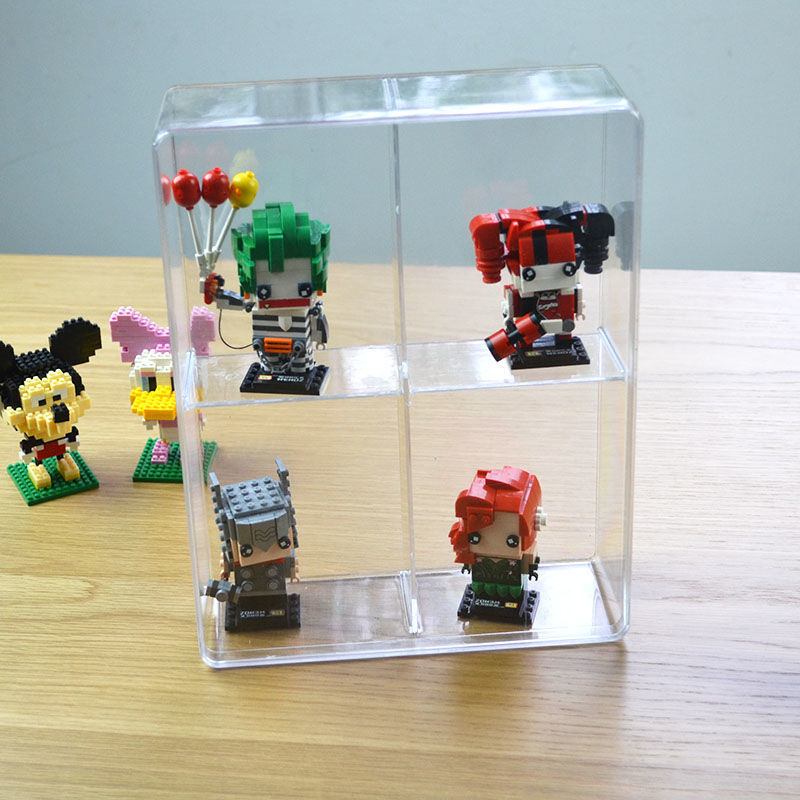 18-сетчатая акриловая витрина  – обзор и цена Lego Minifigure Holder
