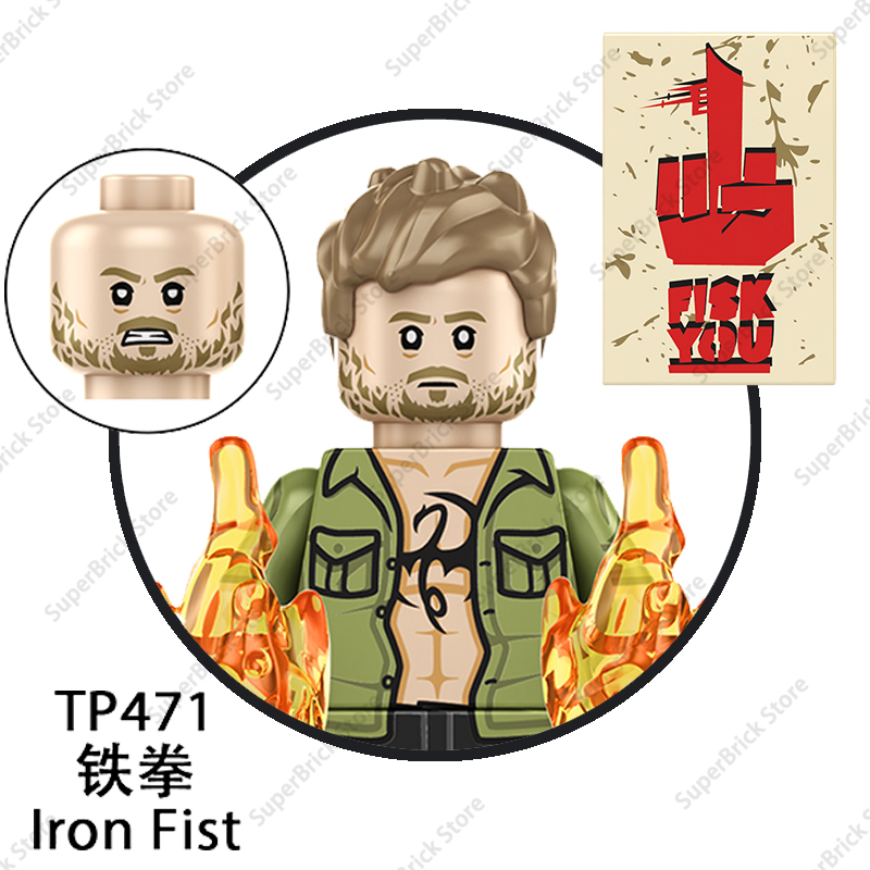 Конструктор TP1058 Marvel Supe – обзор и цена Lego Minifigure Holder